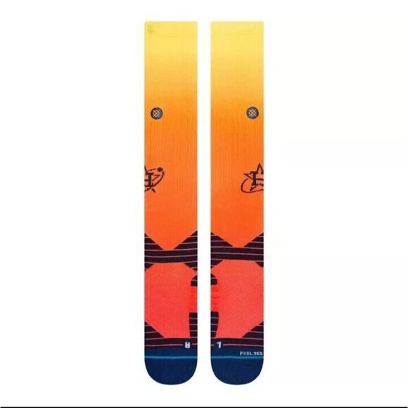 Stance MLB City Connect HOUSTON ASTROS OTC Baseball Socks Large 9-13 L NWT - Picture 2 of 7